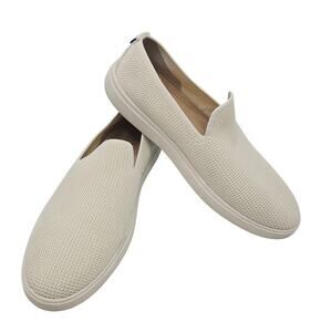 Rothy's The Ravello  Slip-On Sneaker Loafer in Whitecap / Ivory Men's Size 9
